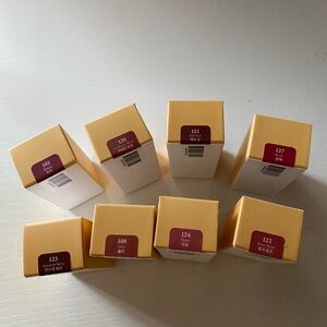 Bundle of Laka Fruity Glam Lip Tint Mini, 8 colors, new with box